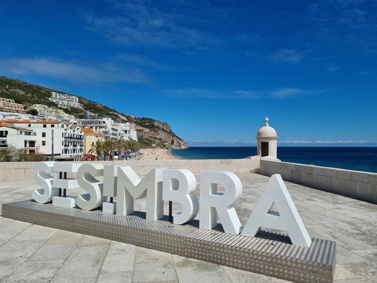 Casa Mar E Sol, New Apartment Near The Beach With Balcony Sesimbra Ngoại thất bức ảnh